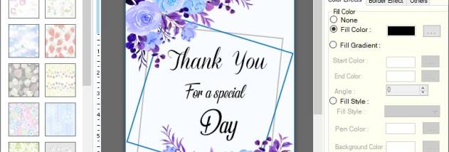 Free Greeting Card Software screenshot