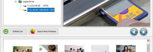 Free Memory Card Data Recovery Software screenshot