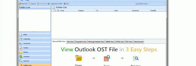Free OST Viewer screenshot