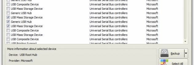 Free PC Driver Backup Utility screenshot