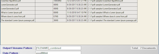 Free PDF Combine 4dots screenshot