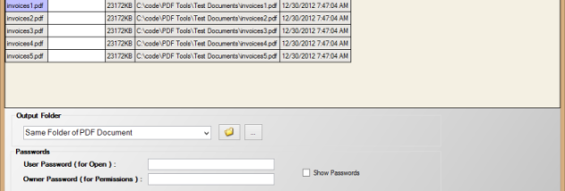 Free PDF Protector 4dots screenshot