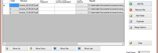 Free PDF Splitter Merger 4dots screenshot