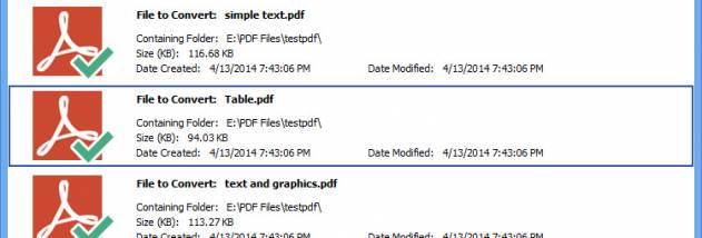 Free PDF to Excel Converter screenshot