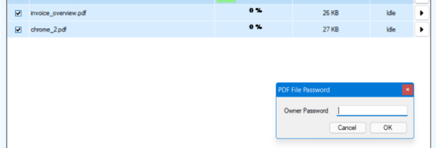 Free PDF to WORD Converter screenshot
