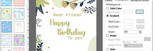 Free Printable Birthday Card Online screenshot