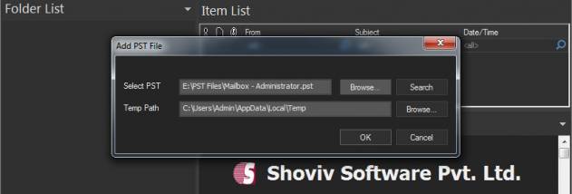 Free PST Viewer screenshot