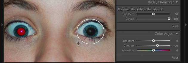 Free Red-eye Reduction Tool screenshot
