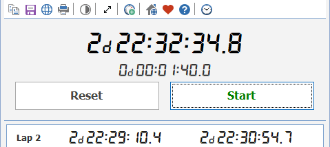 Free Stopwatch Portable screenshot