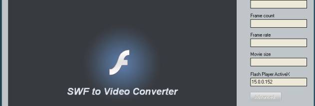 Free SWF to Video Converter screenshot