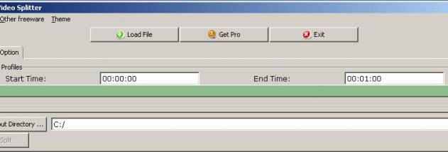 Free Video Splitter Express screenshot