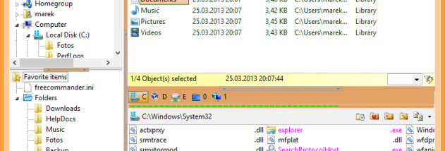 FreeCommander XE Portable screenshot