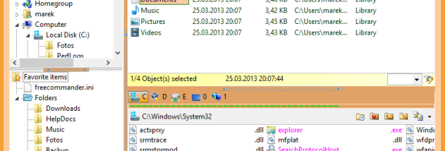 FreeCommander XE screenshot