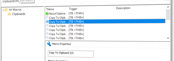 FreeMacroPlayer screenshot