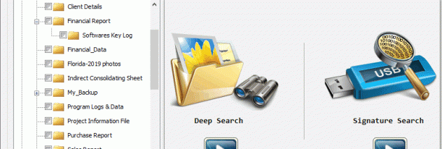 Freeware USB Data Recovery Software screenshot