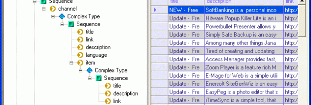 Freeware XMLFox XML Editor screenshot