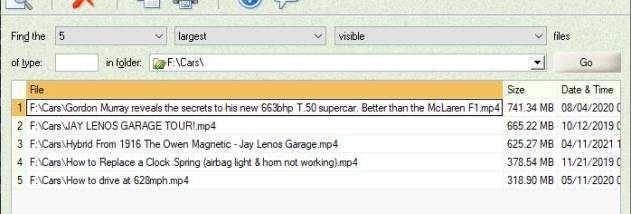 FRSFileList screenshot