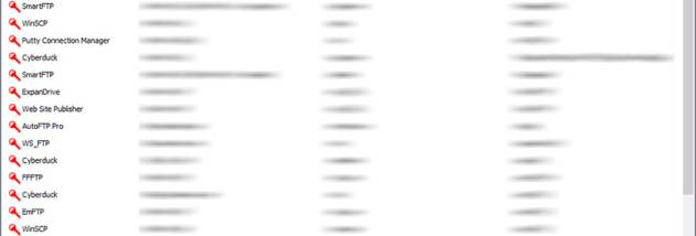 FTP Password Recovery Pro 2024 screenshot