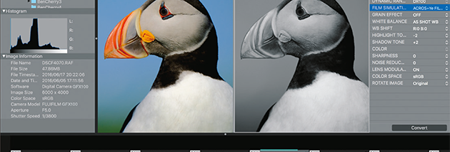 FUJIFILM X RAW STUDIO screenshot