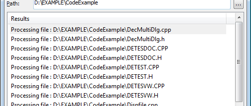 Funduc Software Code Format screenshot