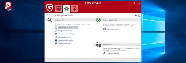 G DATA Antivirus screenshot