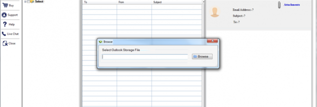 GainTools OST to EML Converter screenshot