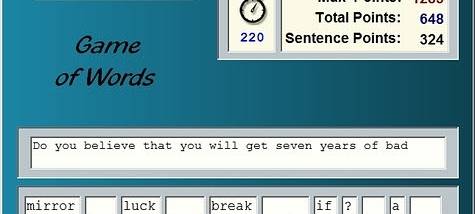 Game of Words screenshot