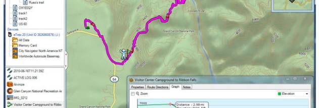 Garmin BaseCamp screenshot
