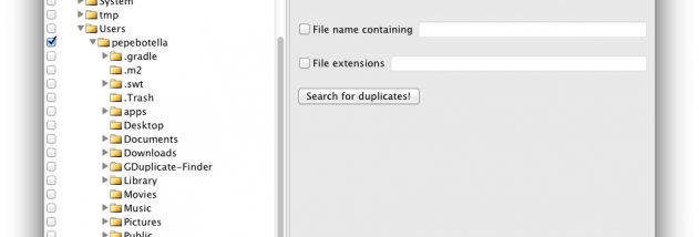 GDuplicateFinder screenshot