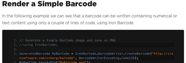 Generate Barcode Images in C# screenshot