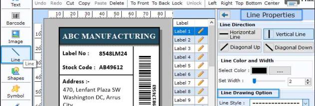 Generate Barcodes Program screenshot