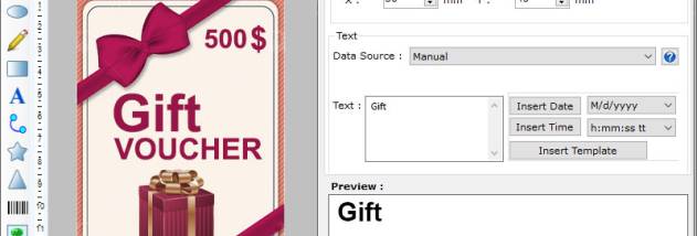 Generate Product Label Software screenshot