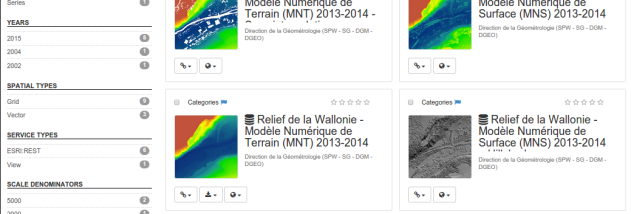 GeoNetwork screenshot