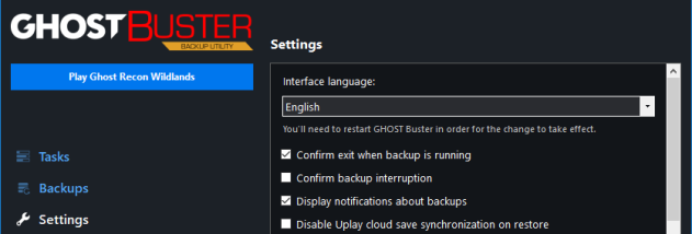 GHOST Buster screenshot