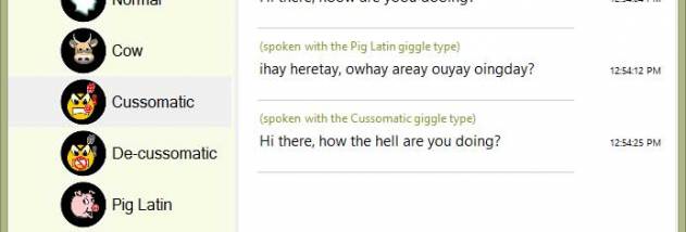 GiggleType screenshot