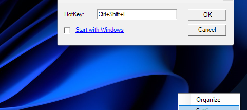 Global Context Menu screenshot