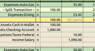 GnuCash Portable screenshot