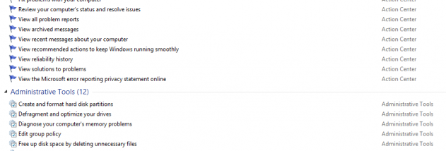 God Mode for Windows screenshot