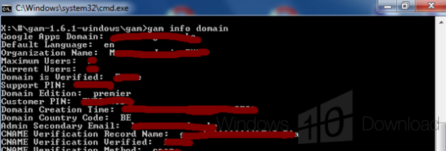 Google Apps Manager x64 screenshot