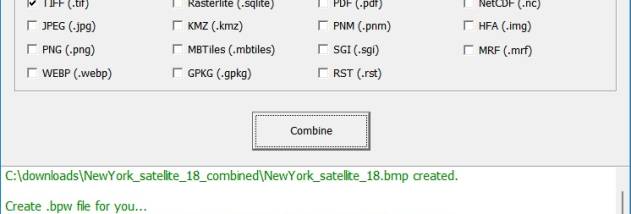 Google Hybrid Maps Downloader screenshot
