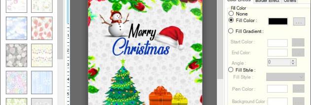 Greeting Card Maker Program screenshot