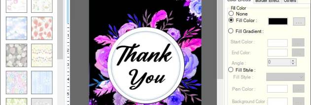 Greeting Card Print screenshot