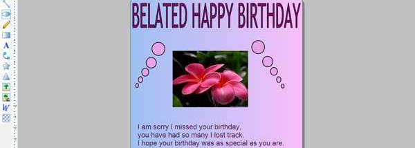 Greeting Card Software screenshot