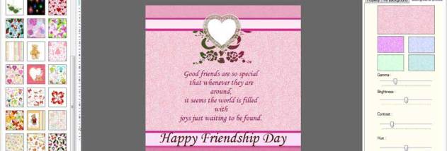 Greeting Cards Designing Software screenshot