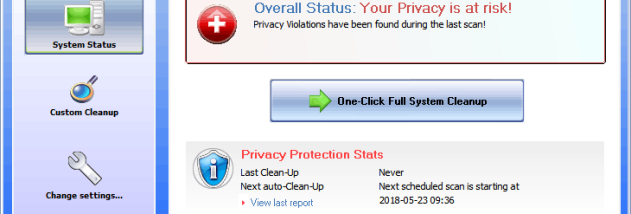 GSA Cleandrive screenshot
