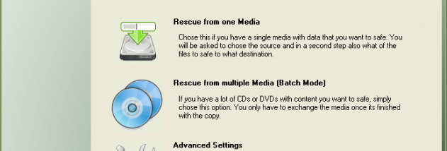 GSA File Rescue screenshot