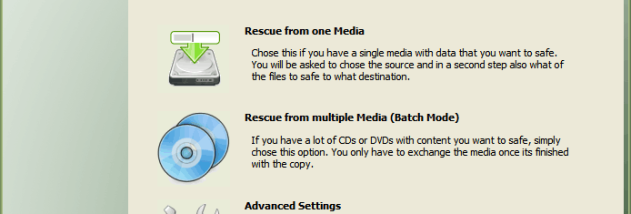 GSA File Rescue screenshot