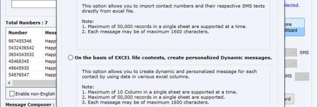 GSM Mobile Phone SMS Messaging Tool screenshot