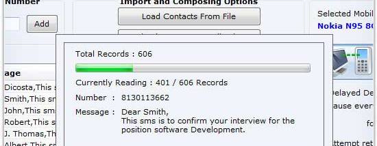 GSM Mobile SMS Marketing screenshot