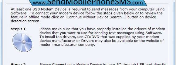GSM Modem screenshot